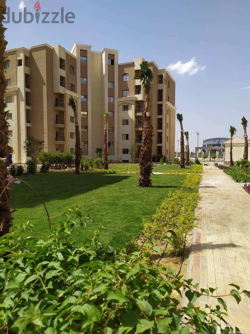 For sale, an apartment ready to live in the New Capital, Al Maqsad Compound At a good price and the longest repayment period 5