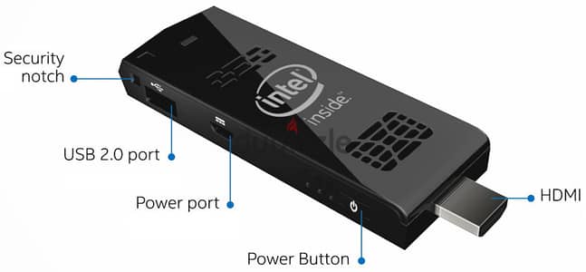 Intel Compute Stick, Windows 8.1 USB BOX Stick PC