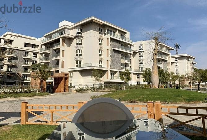 For sale, a 3-bedroom apartment with downpayment and installments ready to move  view landscape in mountain view, i-city 10