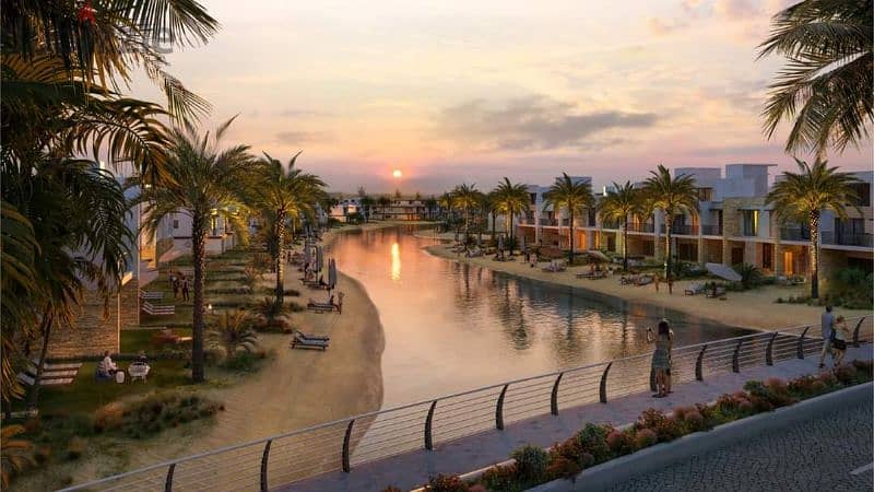 شاليه Sea view للبيع في سيلفر ساندس نجيب ساويرس الساحل  Silver Sands 5