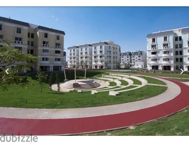 For sale, 3-bedroom corner apartment with down payment and installments, View Landscape in Mountain View, iCity 6
