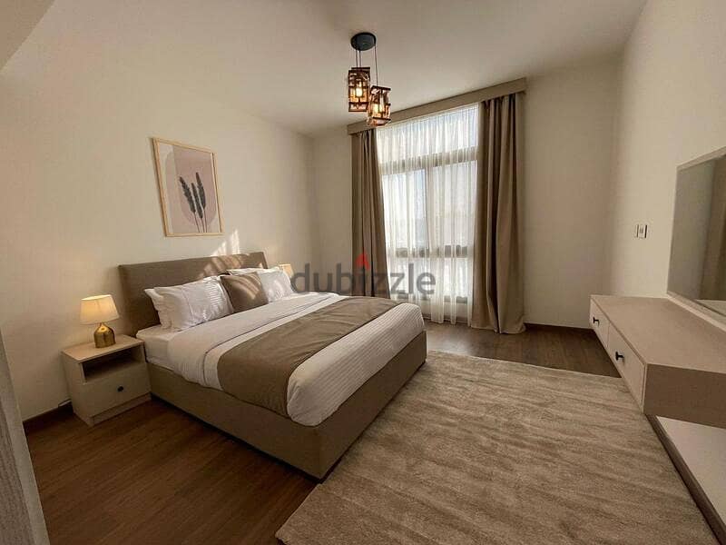 Apartment for rent CFC Aura with garden New Cairo 10