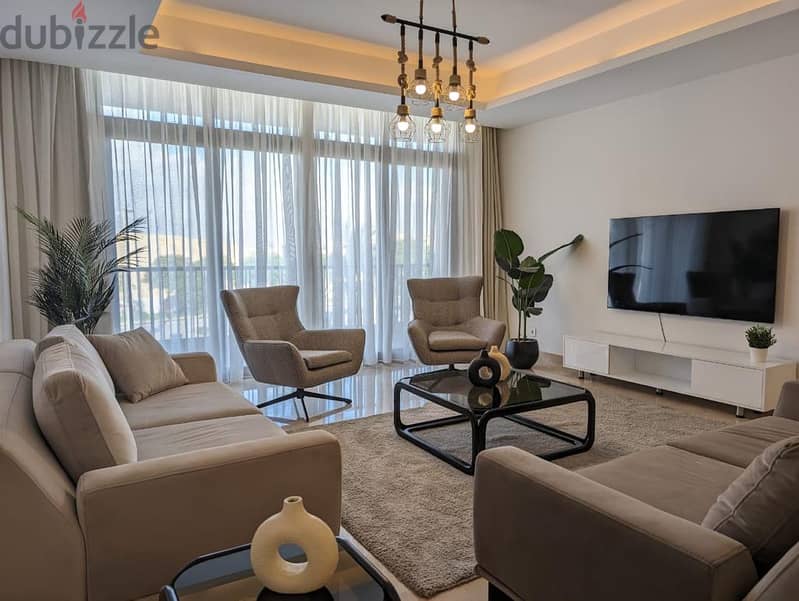 Fully furnished Apartment for rent CFC Aura      . 5