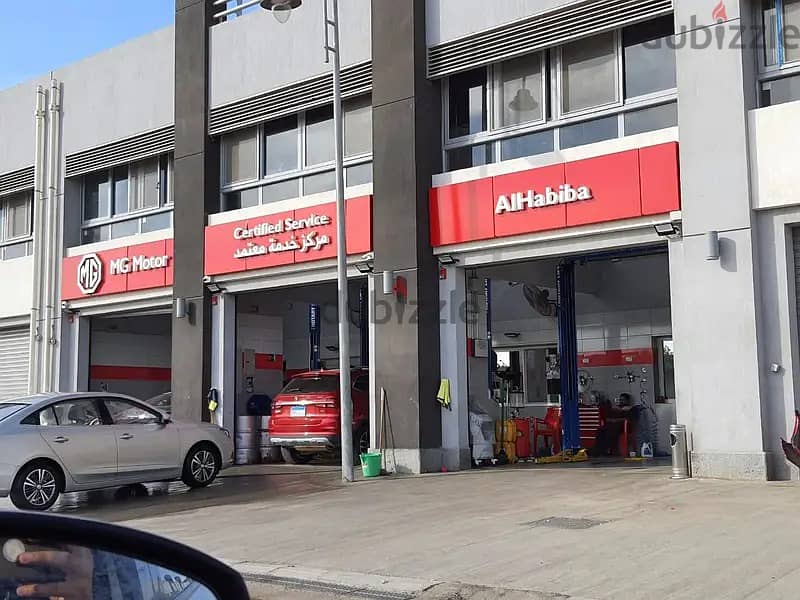 Car showroom for rent in Madinaty. Car maintenance center for rent in Madinaty Craft Zone, large area of 150 sqm. SEAT service center for rent Madinat 0