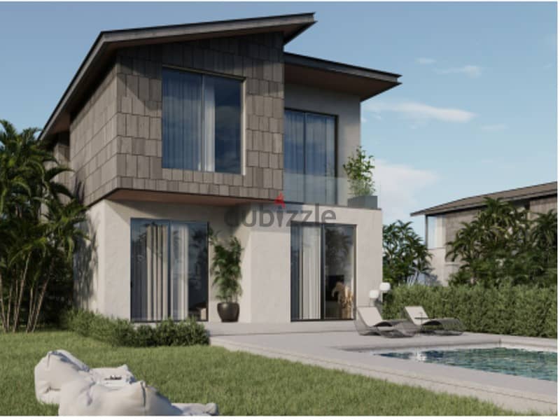 Your apartment with a private garden area, one-year receipt, with a 10% down payment and equal installments, in the heart of the community - Creek Tow 9
