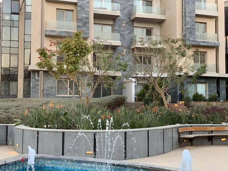 Penthouse with roof area and private pool with Ready to move in the heart of New Cairo with a 10% down payment in Galleria 3