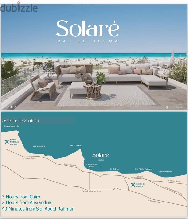 Chalet Super luxury finished with air conditioners In Solare by Misr Italia / NorthCoast 4
