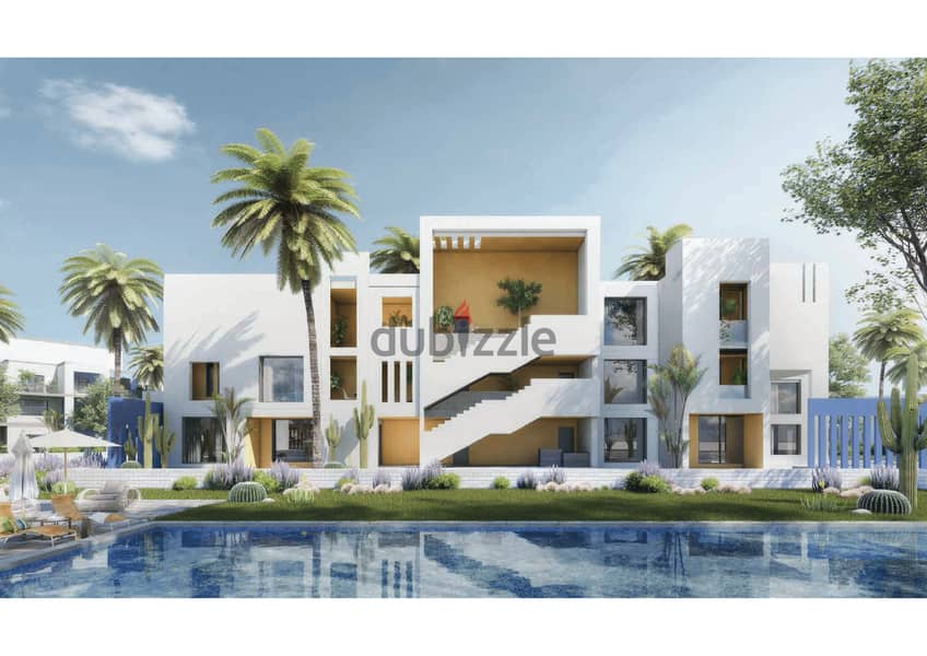 chalet 137m finished with down payment 922 thousand in Jefaira north coast next to Sodic شاليه 137م متشطب بمقدم 922 ألف فى جيفيرا الساحل بجوار سوديك 6