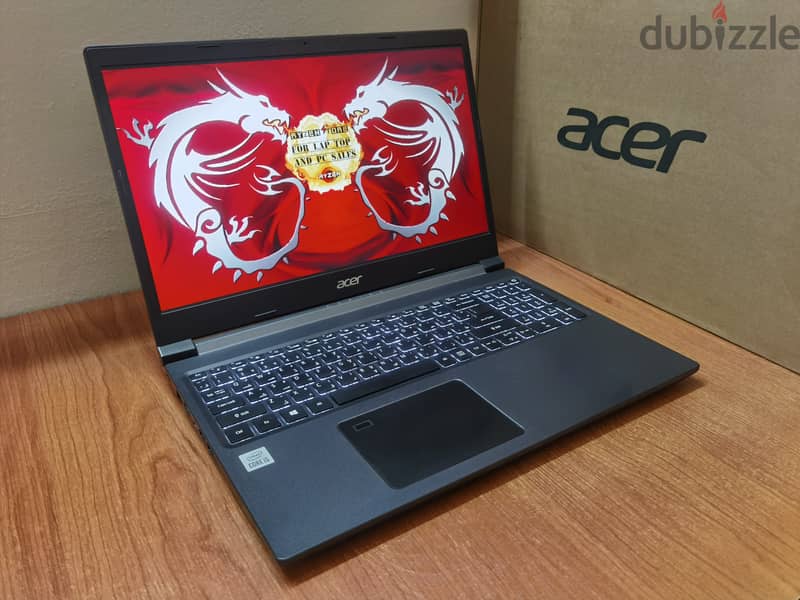 Acer Aspire i 5 10300H GTX 1650 Gaming Laptop جيل عاشر 1