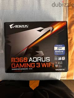 Gigabyte AORUS - B360 Gaming 3 WIFI (Box included)