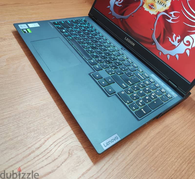 Lenovo Legion 5 i7 144HZ 100% Srgb GTX 1660ti 6gb RGB Gaming Laptop 9