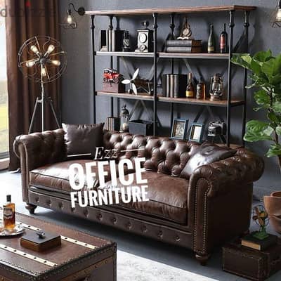 كنبه استقبال شيستر من شركه Ezz office furniture للاثاث المكتبي