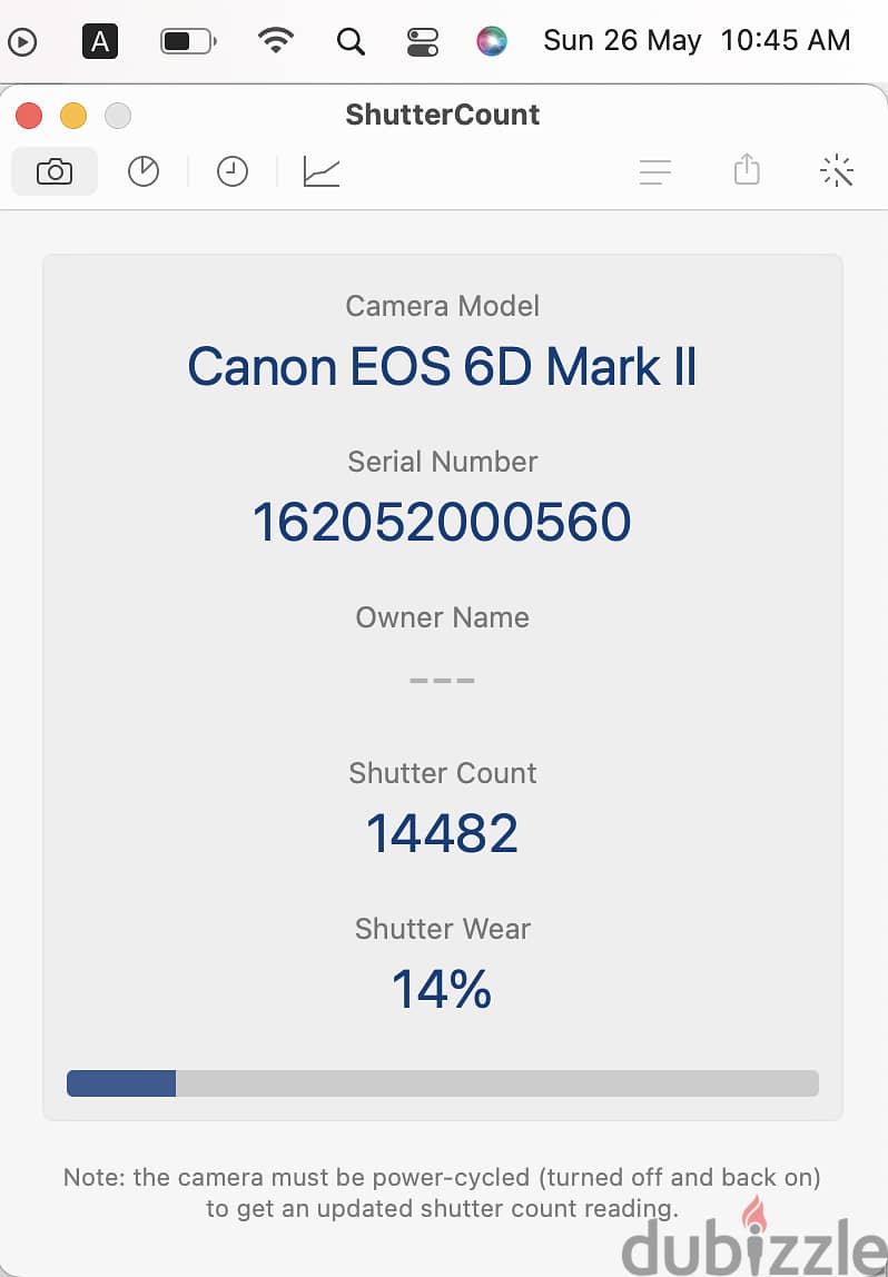 Canon 6D Mark 2 | MK ii ( Perfect Condition,  14k Shutter Count ) 1