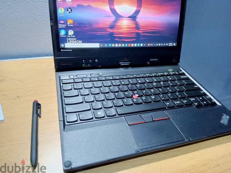 Lenovo Thinkpad core i7 تاتش سكرين بالقلم بتاعه 7