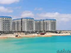 3-bedroom apartment for sale, immediate receipt, fully finished and in installments, on the North Coast in the Latin Quarter (Al-Alamein) 0