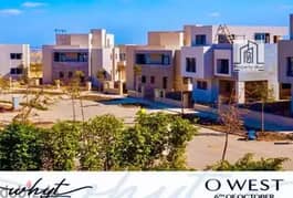 FOR SALE | TOWNHOUSE | 173 sqm | CORE AND SHELL |  O WEST | ORASCOM | 6TH OF OCTOBER | GIZAV