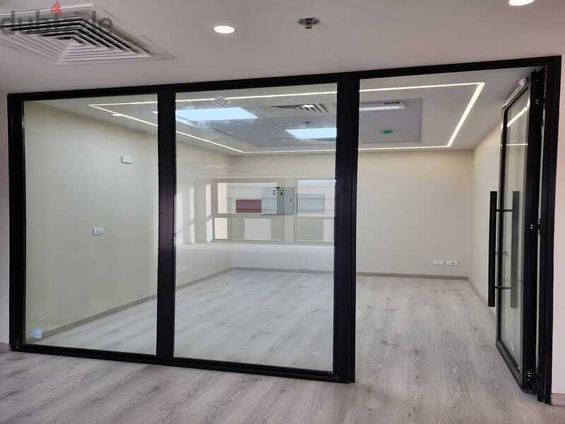 office space for rent 121 sqm fully finished with prime location mivida business park 5