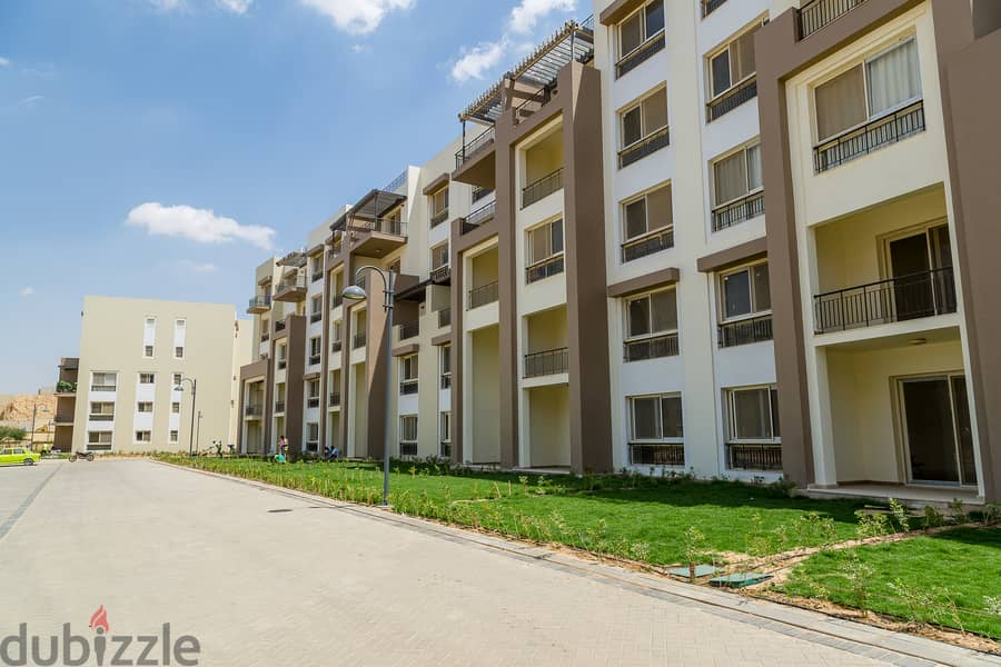 Duplex with Garden Fully Finished with kitchen & ACs for sale at Uptown Cairo 5