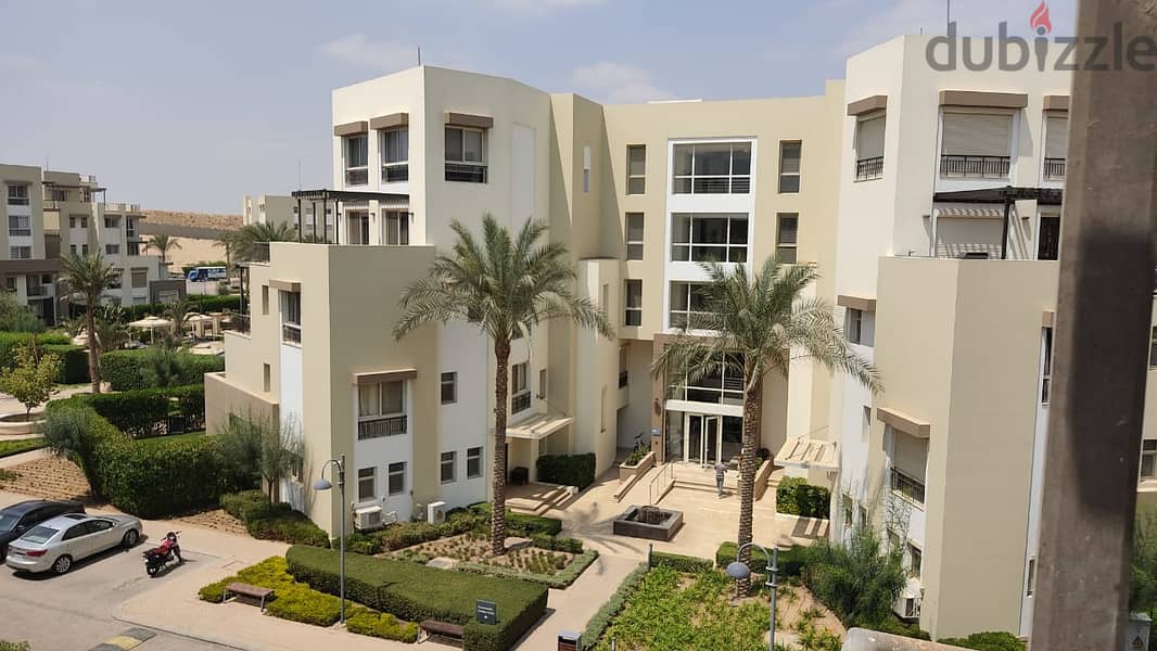 Duplex with Garden Fully Finished with kitchen & ACs for sale at Uptown Cairo 8