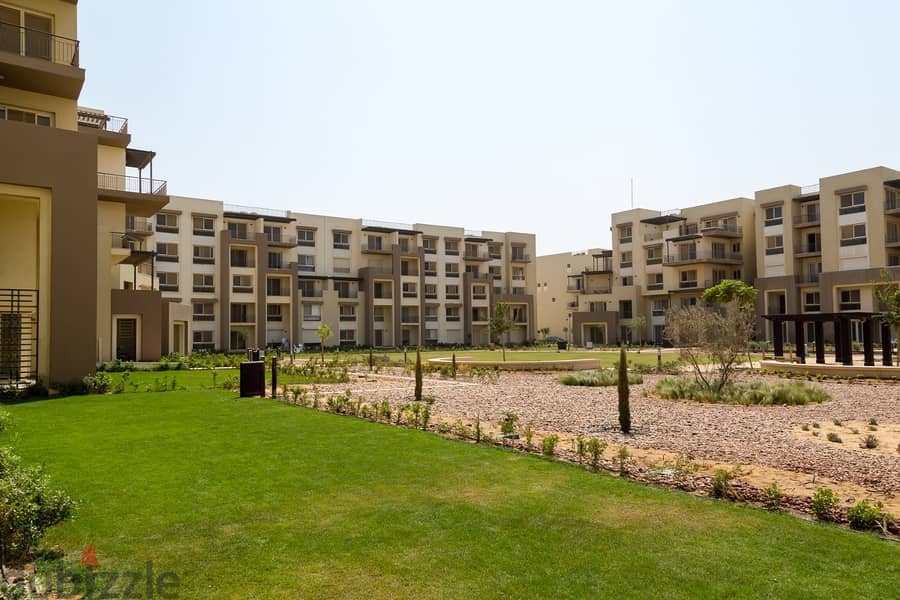 Duplex with Garden Fully Finished with kitchen & ACs for sale at Uptown Cairo 11