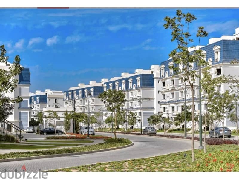 I-villa garden for sale bahary view landscape ready to move in Mountain View iCity Compound 8