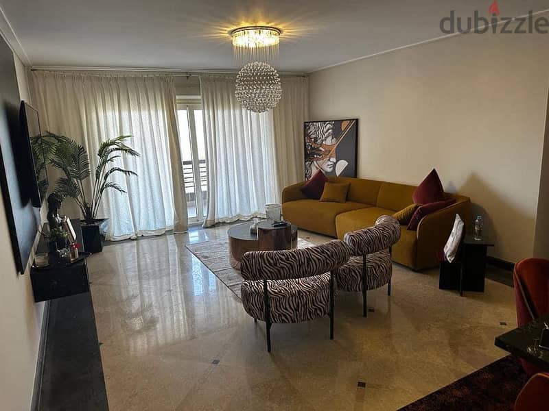 Apartment for rent at New Giza furnished شقة إيجار بالفرش في نيو جيزة 3