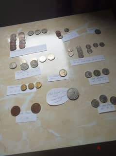 old English currencies as per attached photos