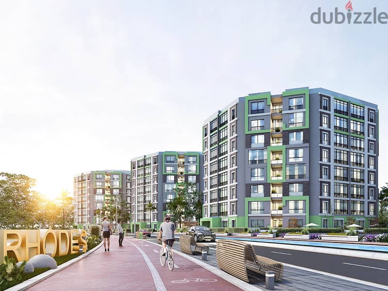 Your apartment is built and ready to receive, with a view of lakes, with a 47% discount on cash on the Diplomatic Quarter and the University, with the 1
