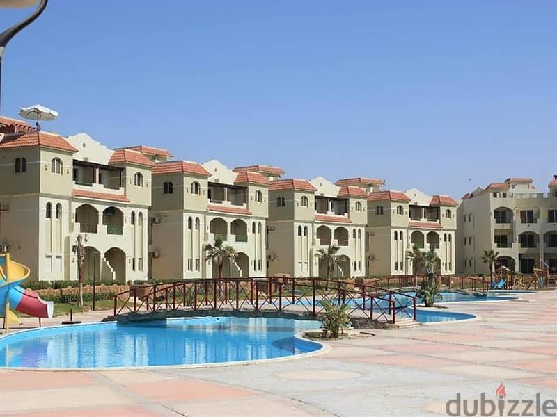 Pay a 10% down payment and buy a penthouse in a prime location on the North Coast, Azha Ras El Hekma, finished with air conditioning. 1