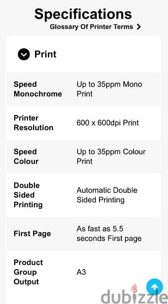 Kyocera TASKalfa 3551ci A3 Colour Laser Multifunction Printer 8