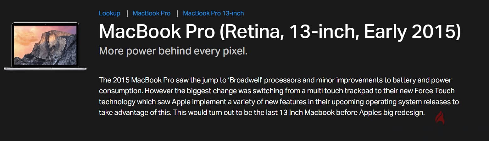 MacBook Pro (Retina, 13-inch, Early 2015) - Laptop computers - 201018400