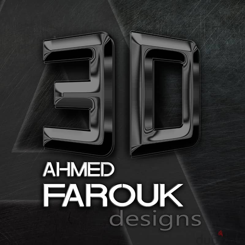 مصمم (3D) محترف . . . . Professional 3D Designer 0