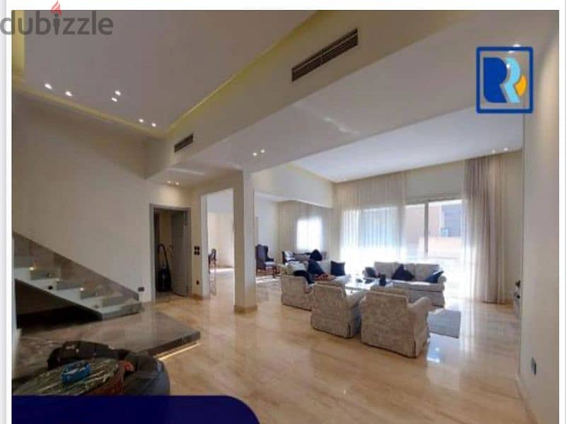 Duplex for sale in Zamalek on Al-Jazira Al-Wousta Street parallel to Abu Al-Fida Street 320 m modern finishing 3