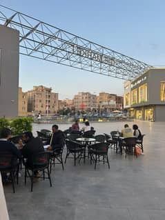 for café or restaurant  144 m  with out door available  Service area at prime location In New Cairo