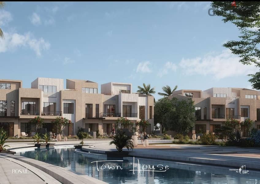 With a 10% discount and a 5% down payment, you will own a finished ground floor apartment with a garden of 44 meters with a distinctive view with the 2