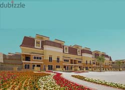 S Villa 212 m with dp 10% Sarai New Cairo Direct Suez Road Mostakbal city