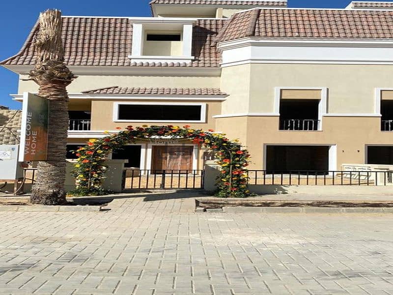 Stand alone villa for sale in Mostaqbal City, Sarai Compound, in installments over 8 years with a 42% discount, next to Madinaty villas, Sarai New Cai 4