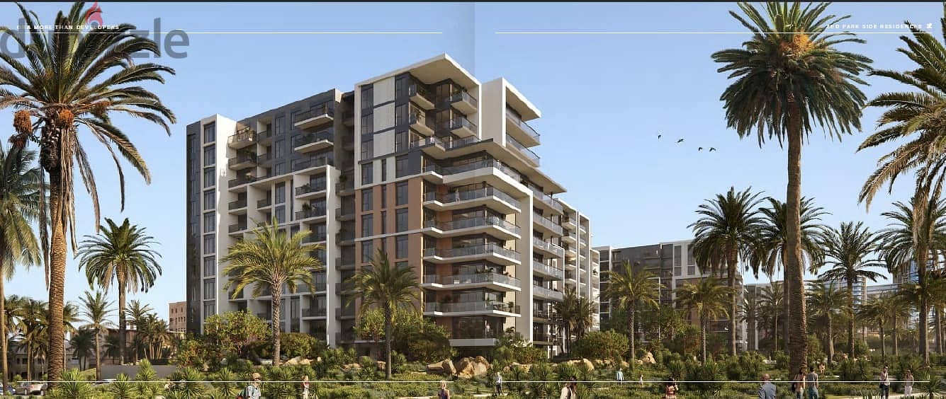 Apartment for sale in Zed West Towers in Sheikh Zayed, fully finished, in installments 4
