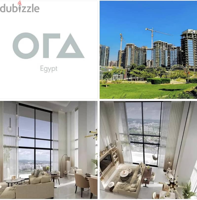 Apartment for sale in Zed West Towers in Sheikh Zayed, fully finished, in installments 12