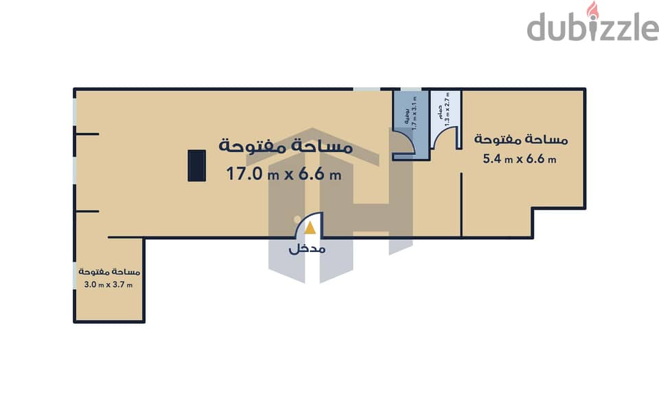 Shop for rent, 175 m, Roushdy (Syria St. 1