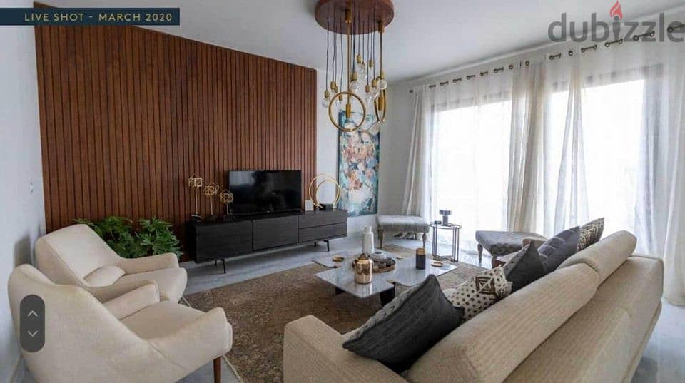 Apartment for sale, finished, with a distinctive internal division In Al Burouj El Shorouk Compound 11