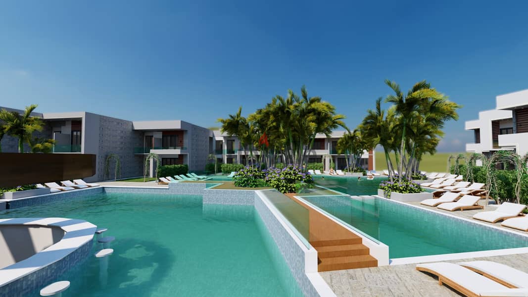 Unique luxury project with private lagoon and excellent sandy beach 2