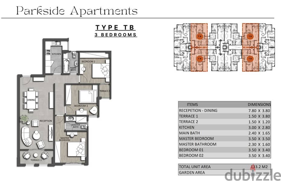 "Get 40% Cash Off Your Dream Apartment at Parkside View, Maadi's Finest Compound in El Shorouk!" 3