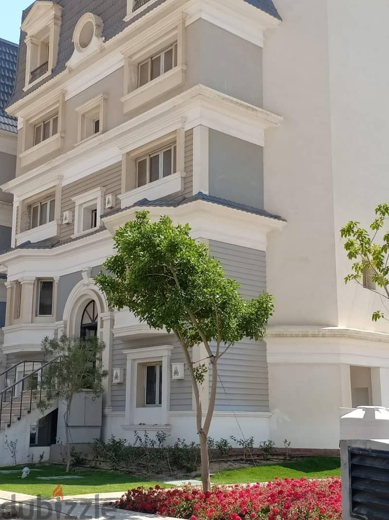Ground floor apartment with garden for sale from Mountain View near Madinaty without down payment for a limited period and installments over 7 years 10