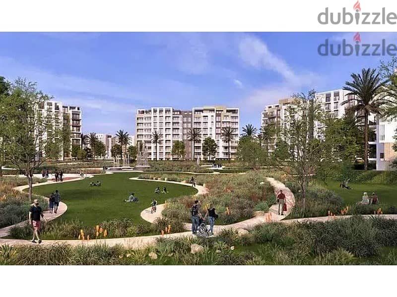 For sale 137 sqm apartment, bahary view landscape in installments in Zed East Compound, New Cairo 1