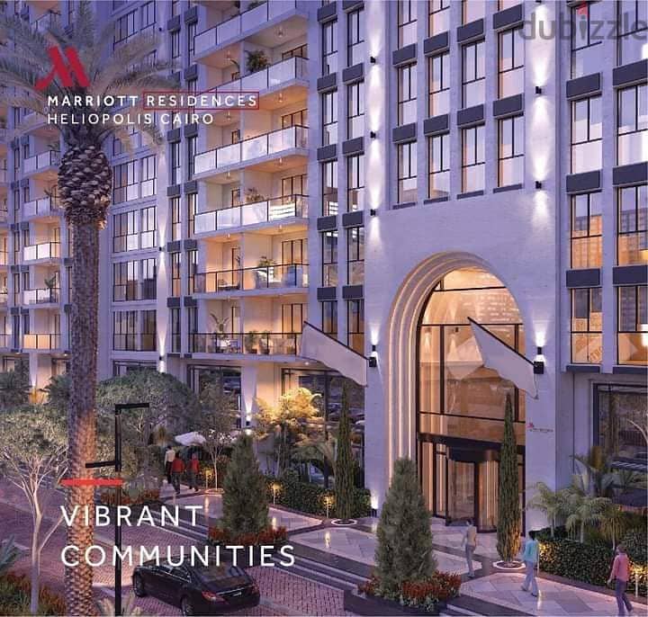 شقة فندقية غرفتين متشطبة بالتكييفات في Marriot Residences Heliopolis 5