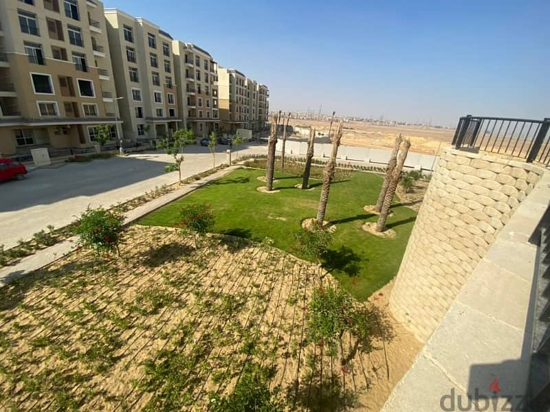 182 sqm apartment ready to move view landscape in Sarai Compound Mostakbal City 2