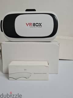 VR box مع controler