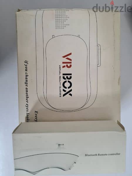 VR box مع controler 3