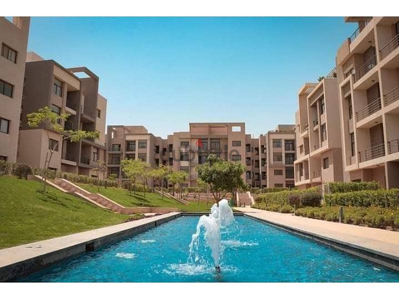 Apartment for sale in installments, with a down payment of 4 million, fully finished, in the settlement, inside a compound 1